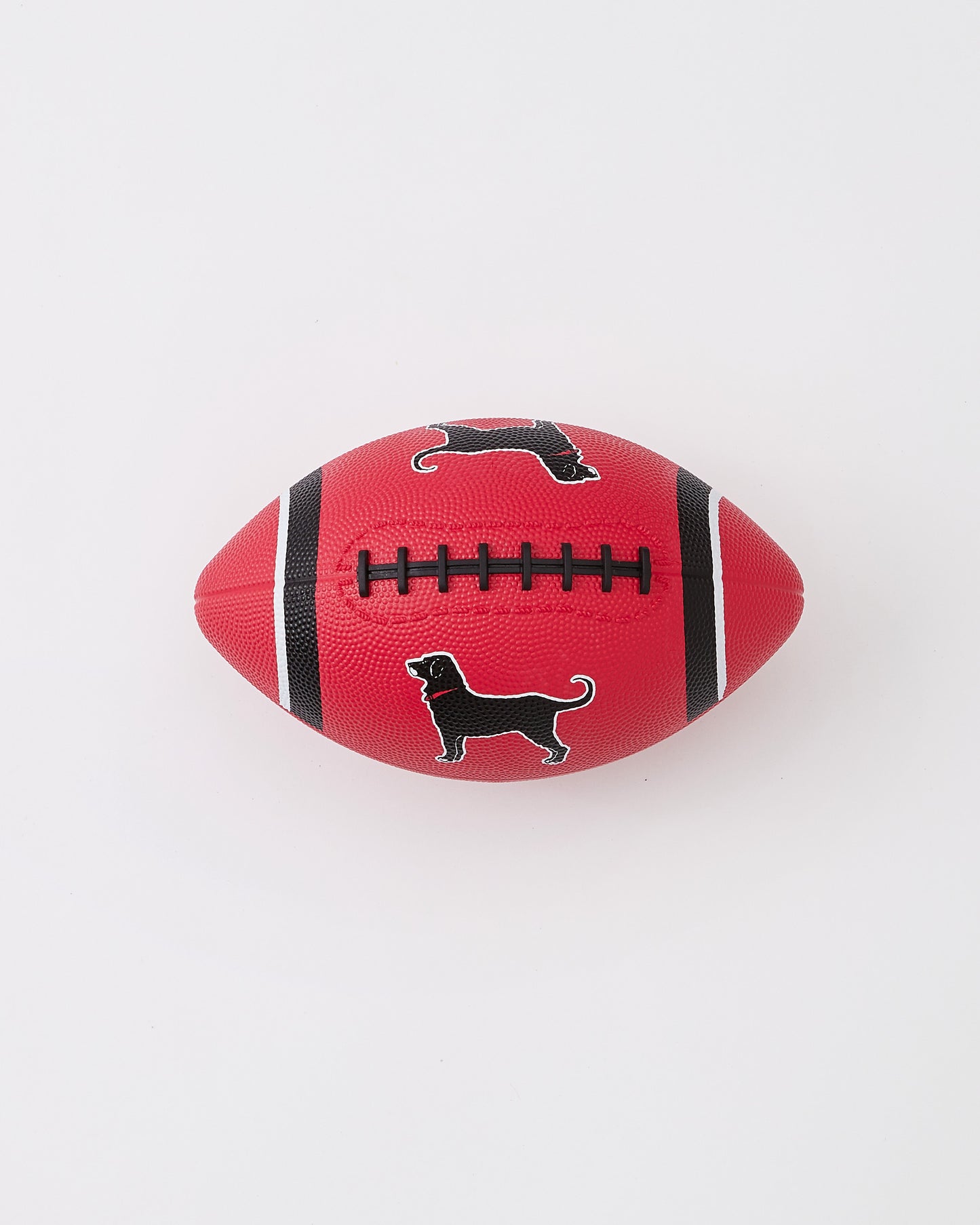 Black Dog Mini Rubber Football 8.5 inch