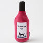 Wine Bottle Plush Dog Toy