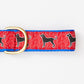 Black Dog Puzzle Dog Collar
