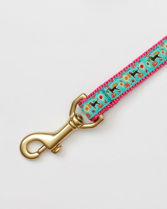 Flower Power Narrow Dog Leash
