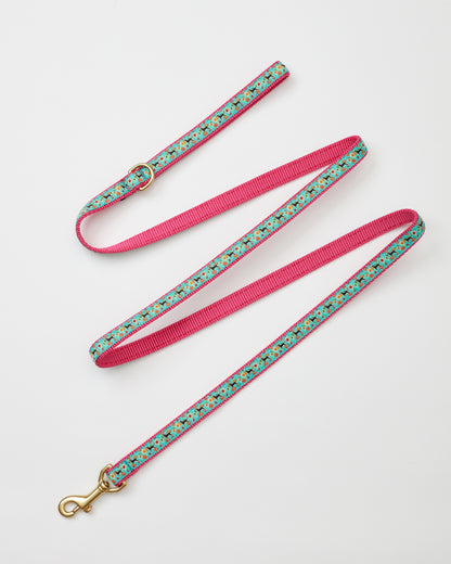 Flower Power Narrow Dog Leash