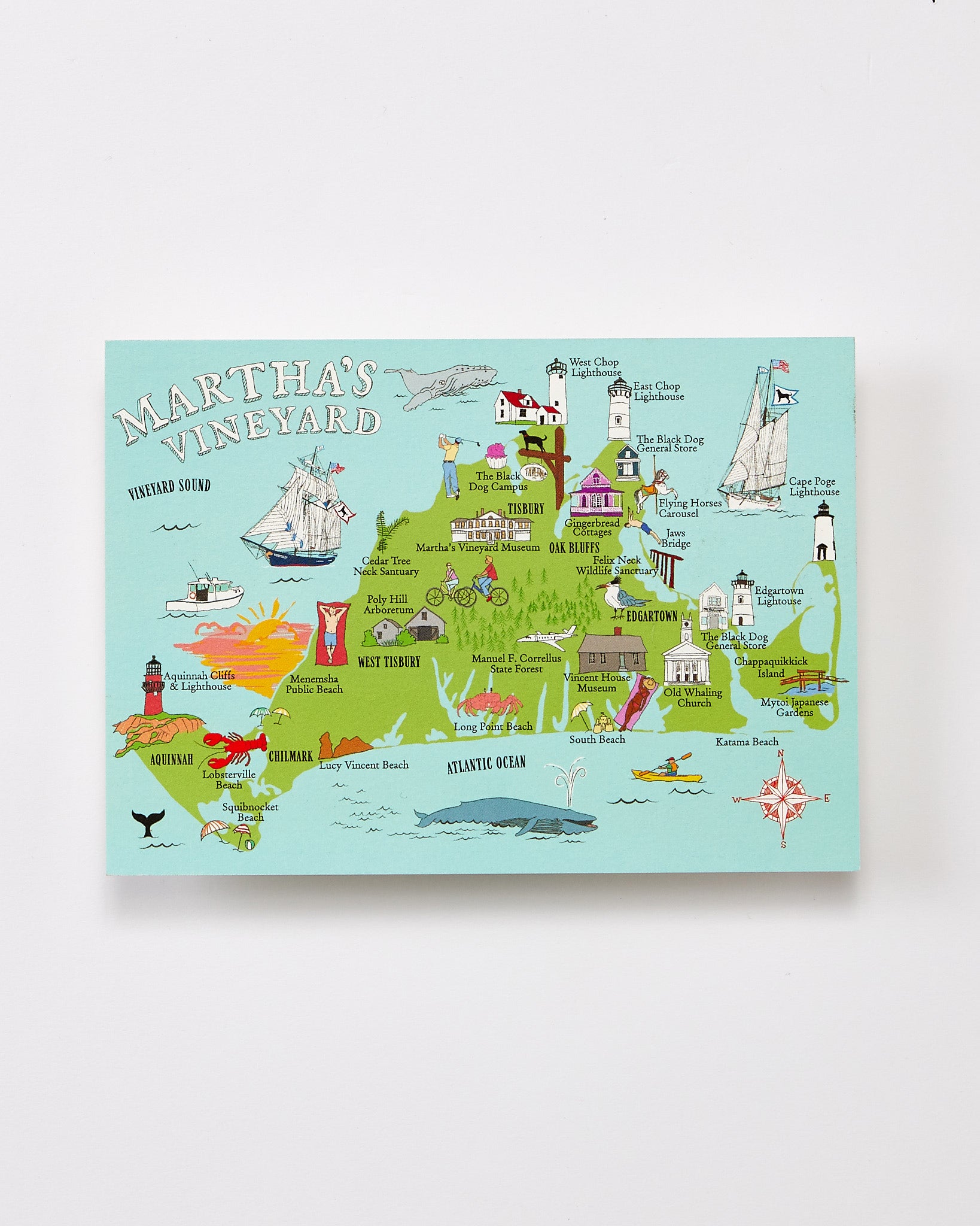 Martha's Vineyard Postcard