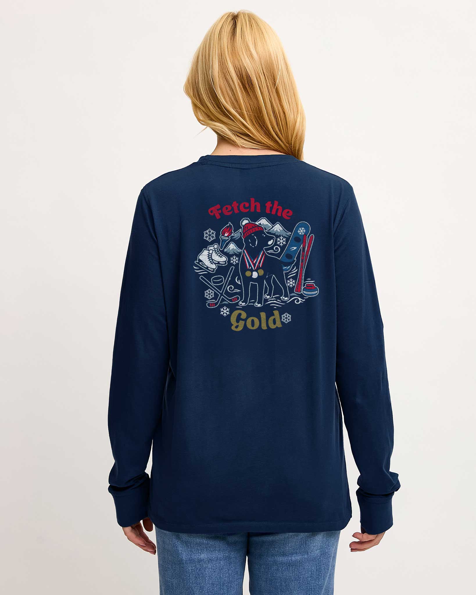 Fetch the Gold Longsleeve Tee (Unisex)