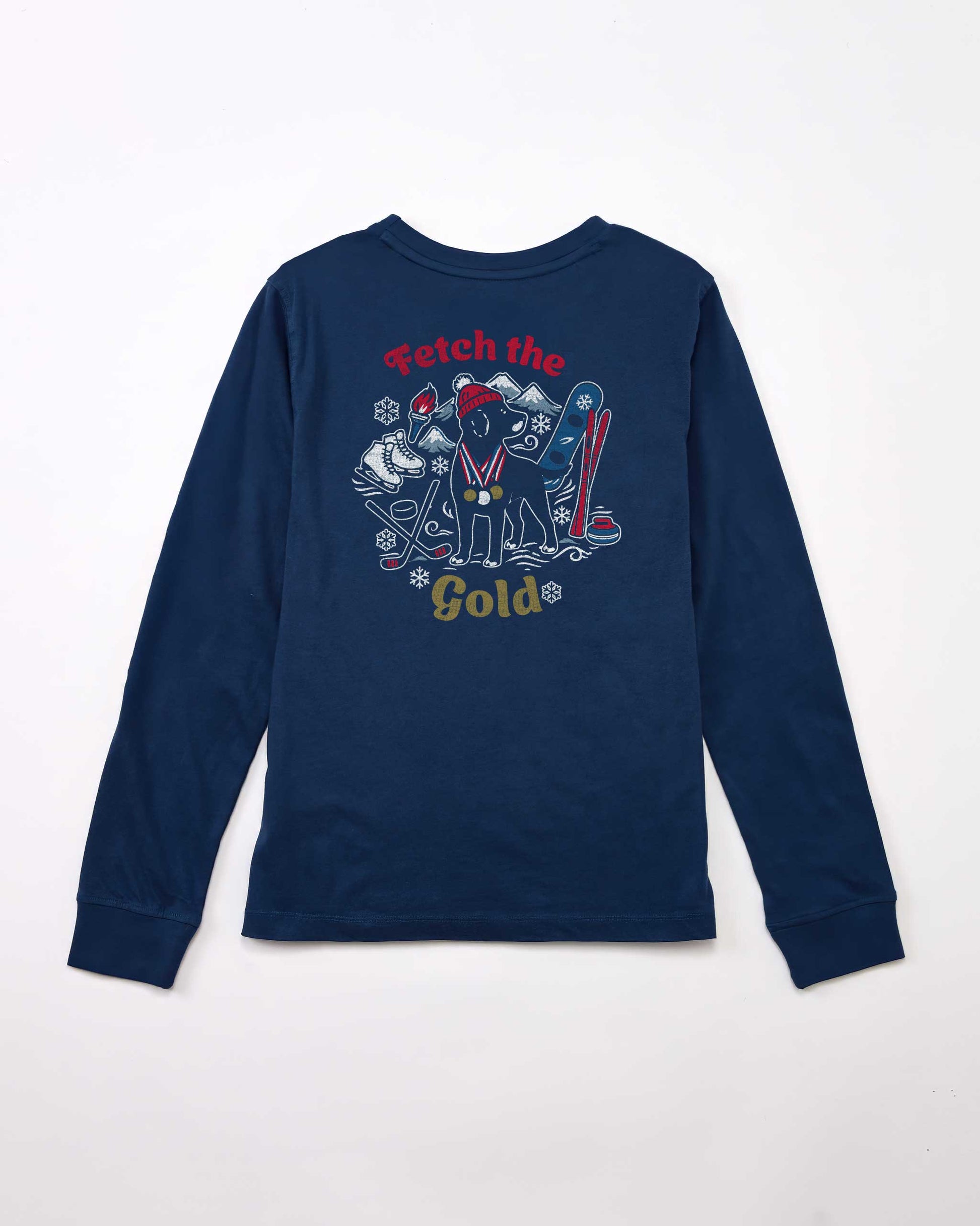 Fetch the Gold Longsleeve Tee (Unisex)
