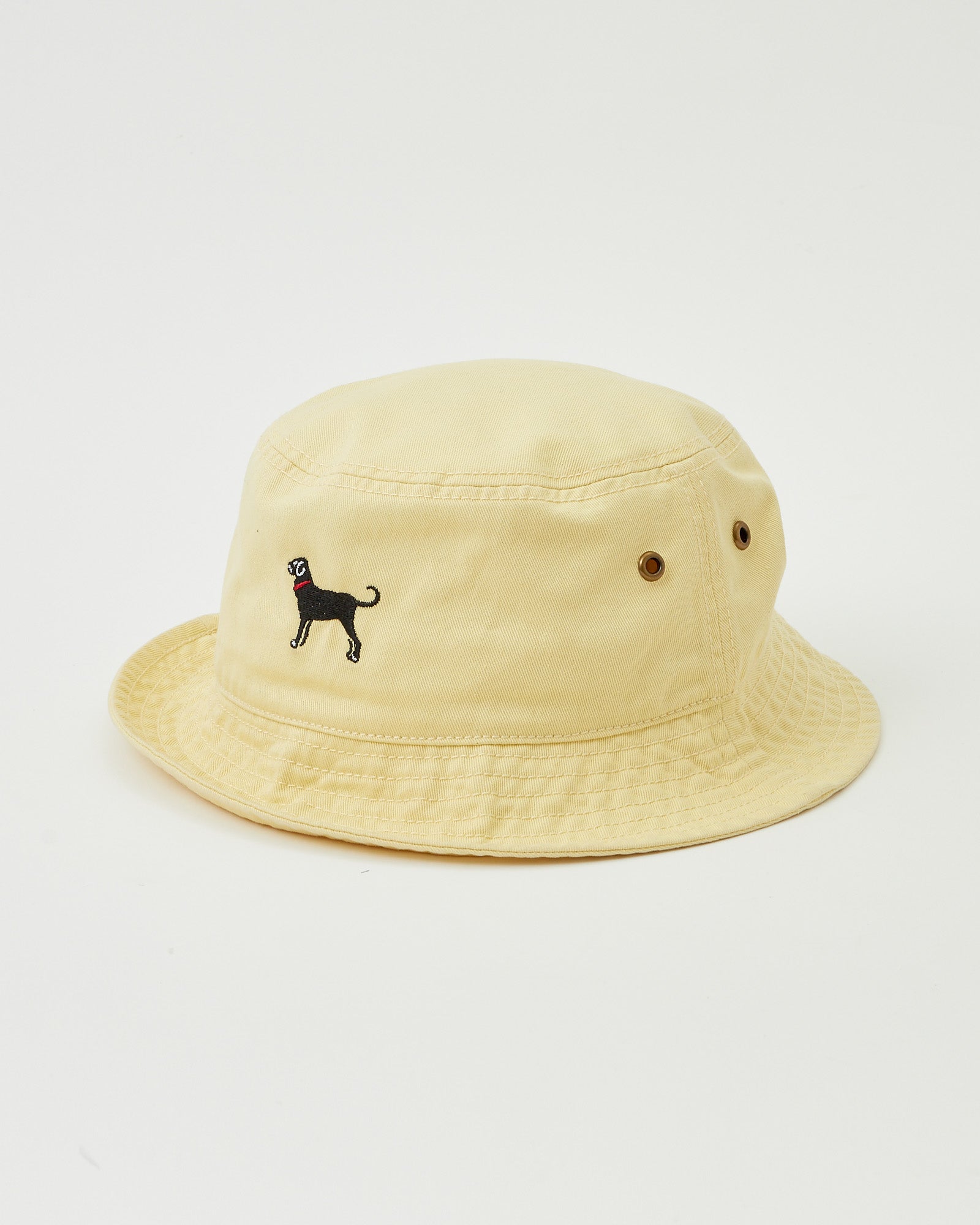 adult Vintage Twill Bucket Hat Yellow / L/XL
