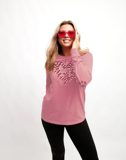 Ladies Love Blooms Longsleeve Tee