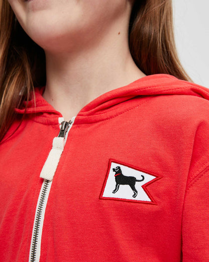 Kids Quarter Zip Cadet Hoodie