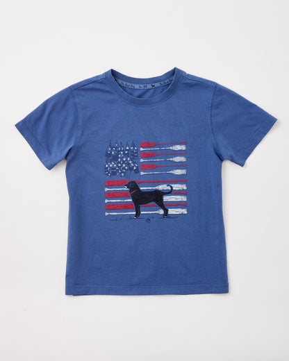 Kids Classic Oars & Buoys Shortsleeve Tee