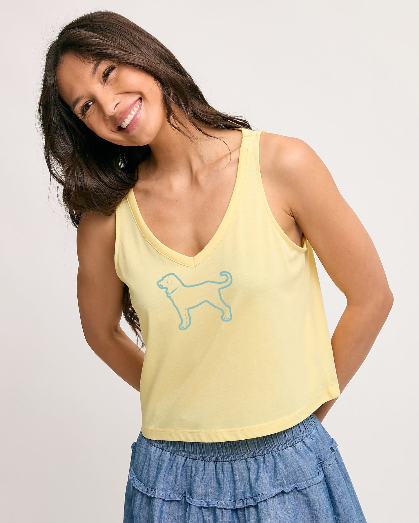 Ladies Airy V-Neck Tank