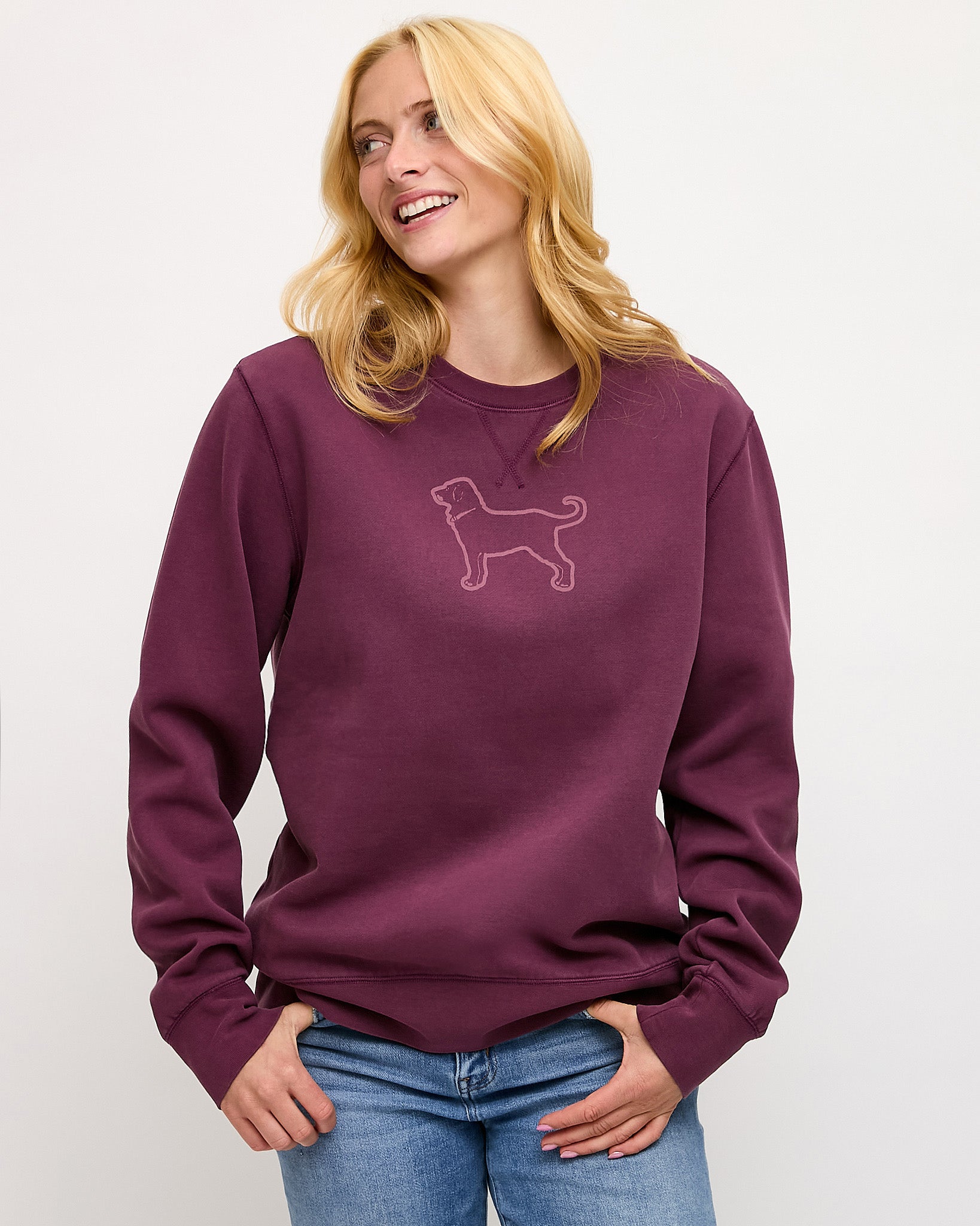 Sweat Col Rond Femme Native Spirit - L'EMBLEME Sweat Col Rond Femme Native Spirit - L'EMBLEME