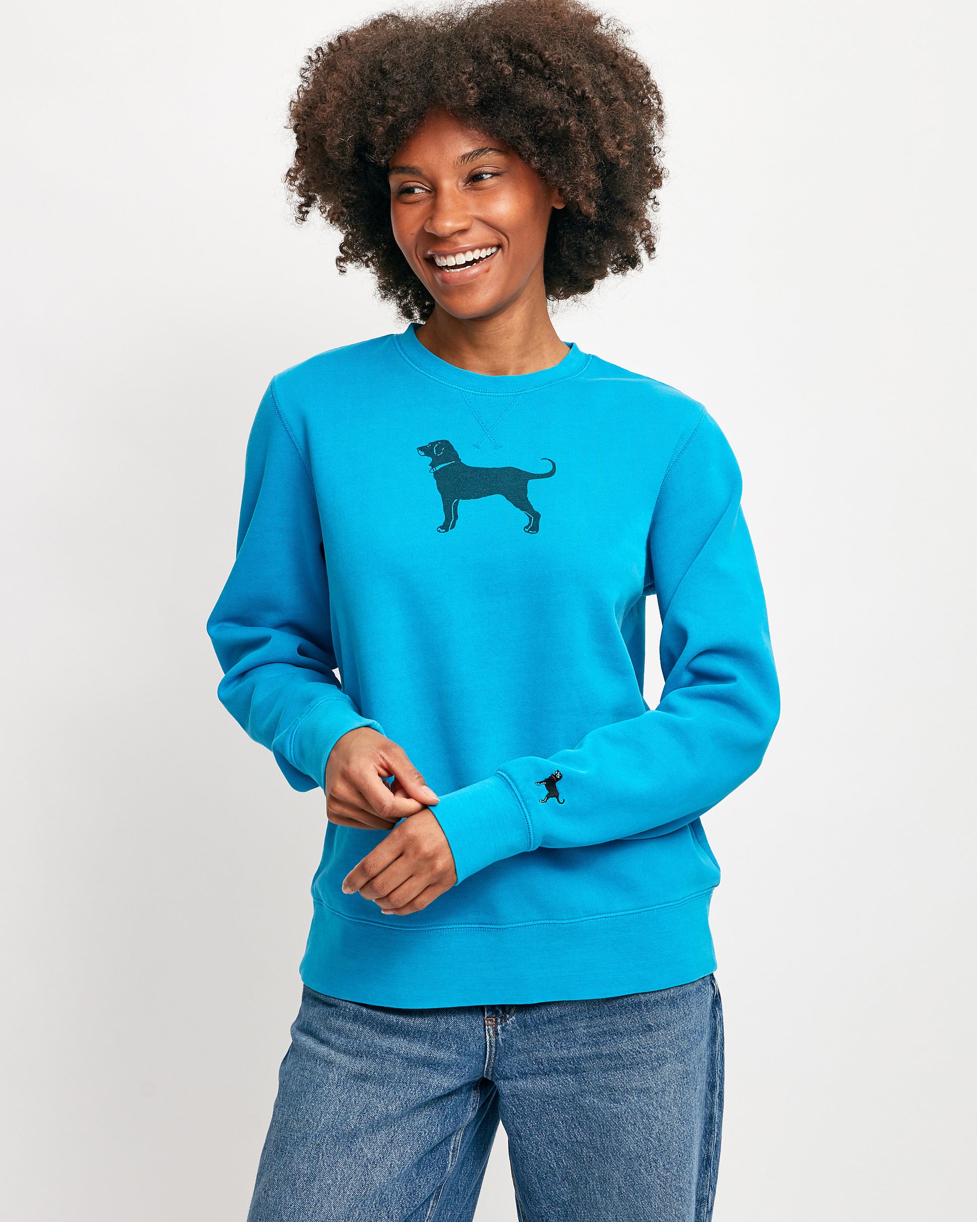 Ladies Classic Crewneck Sweatshirt - Main Image