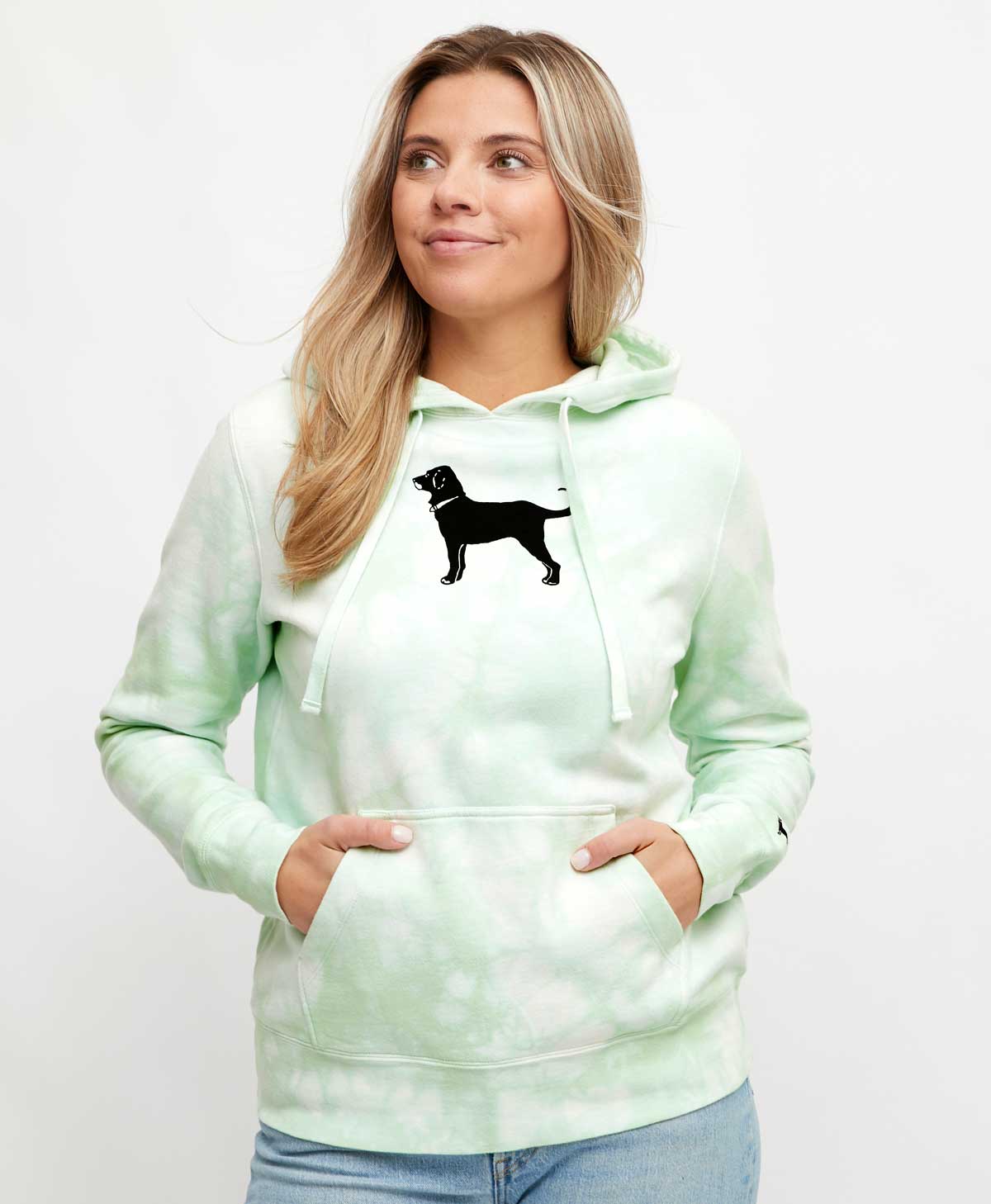 Ladies sweatshirt with hood sale