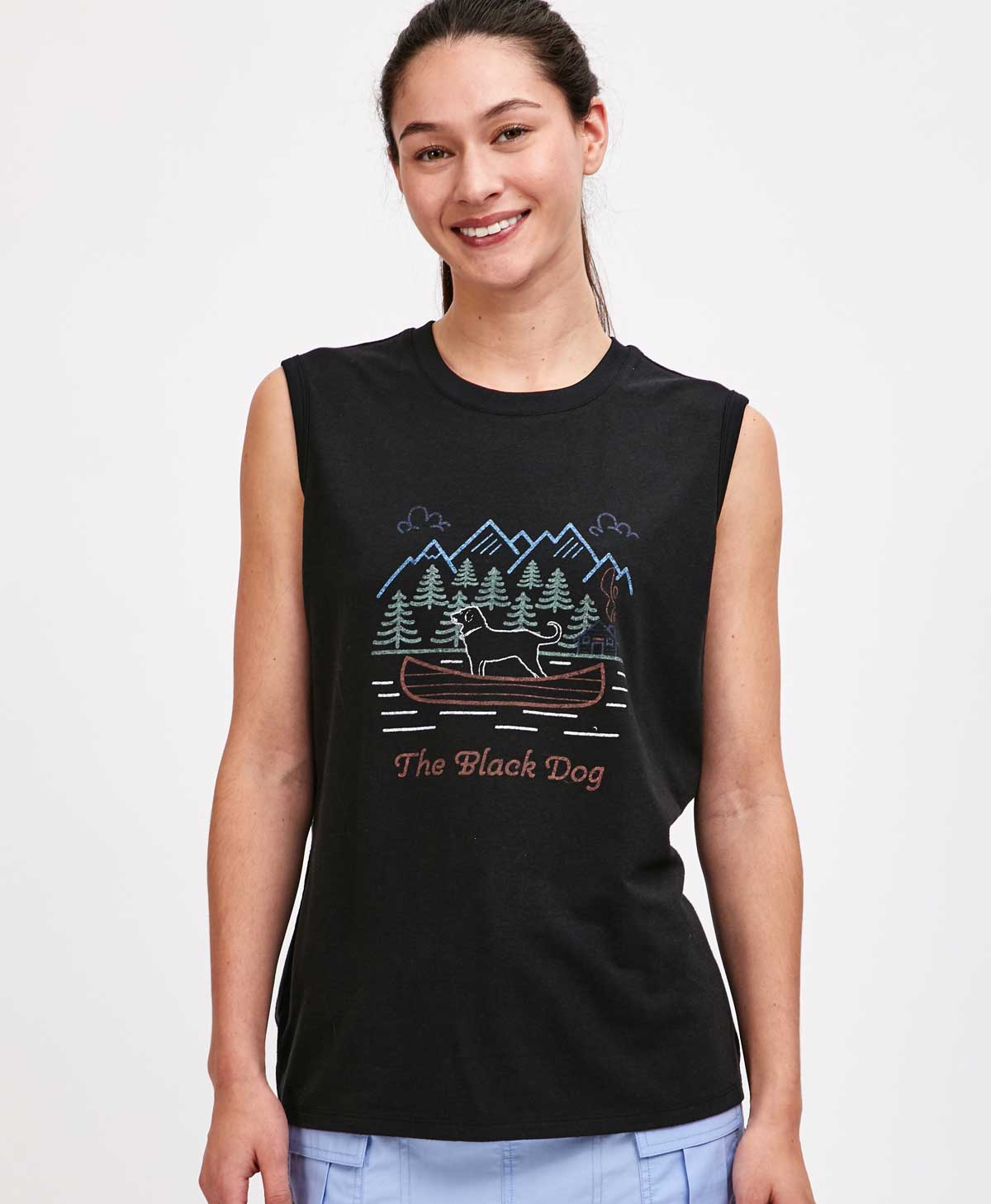 Ladies Canoe Sleeveless Tee