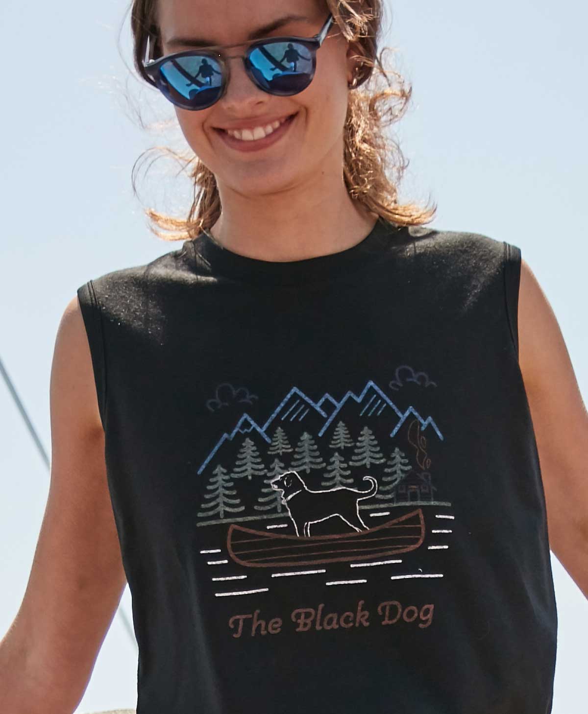 Ladies Canoe Sleeveless Tee