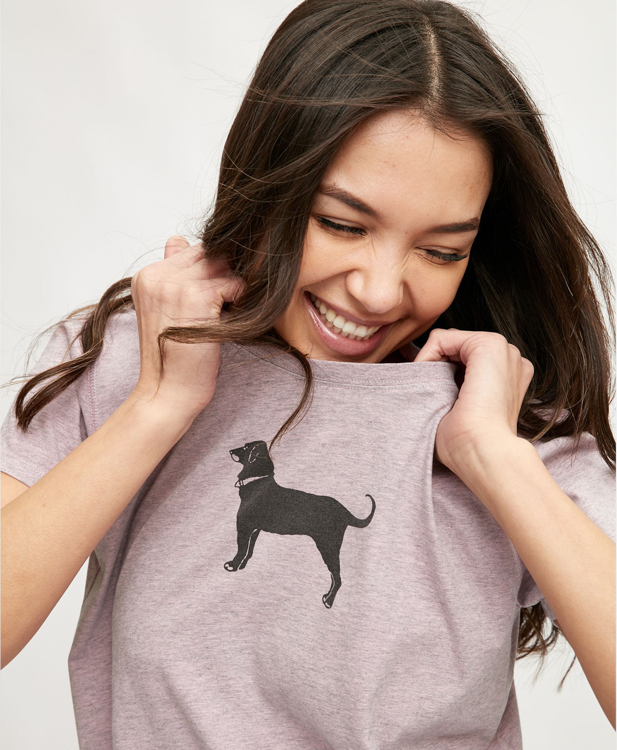 Black best sale dog shirt