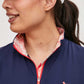 Ladies Golf Sleeveless Zip Top