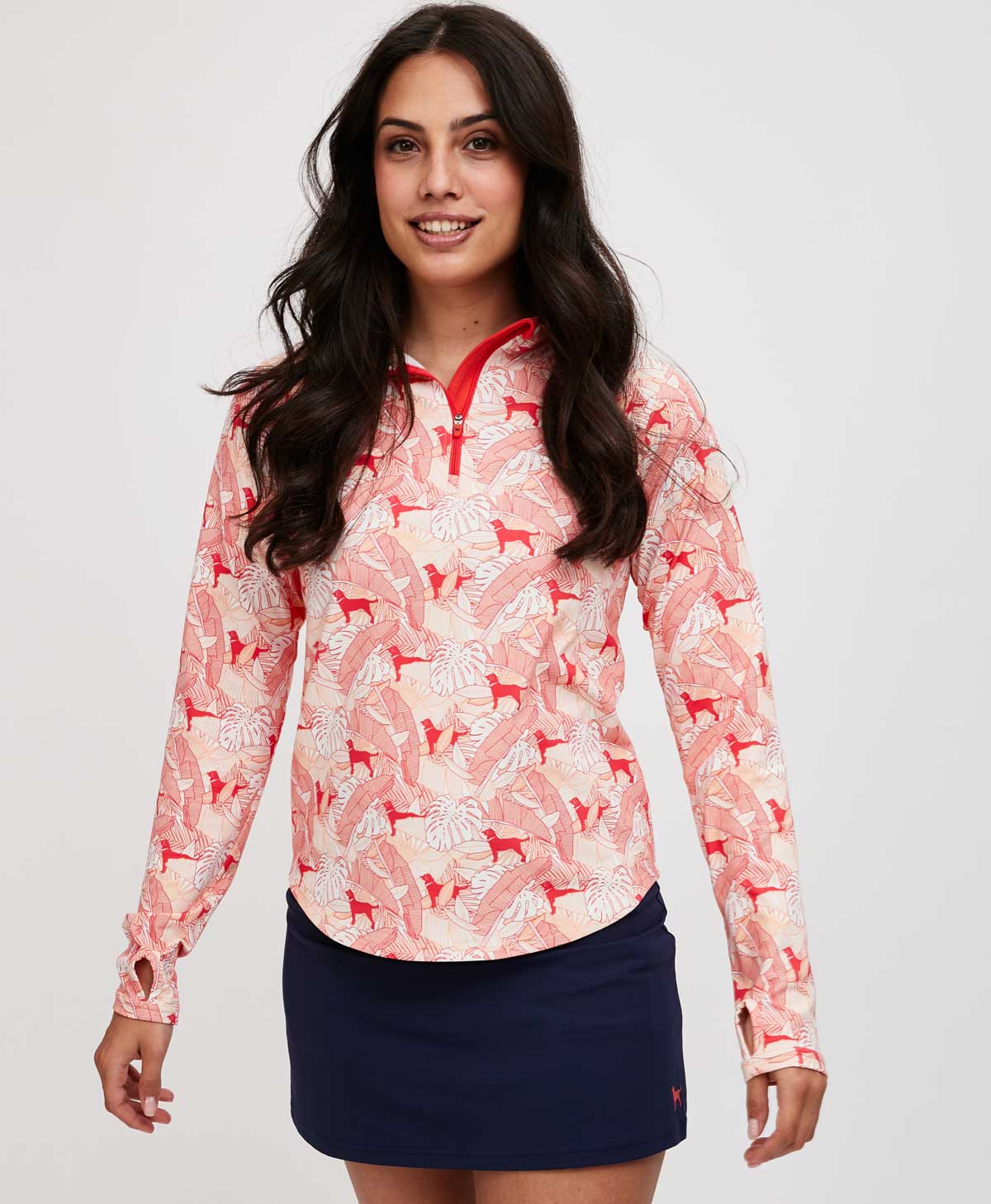 Ladies Tropics 1/4 ZIP