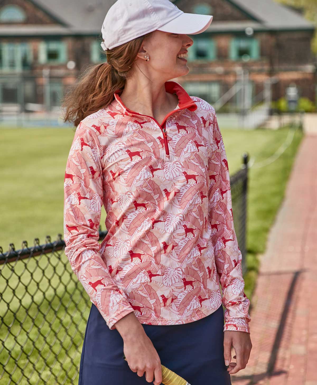 Ladies Tropics 1/4 ZIP