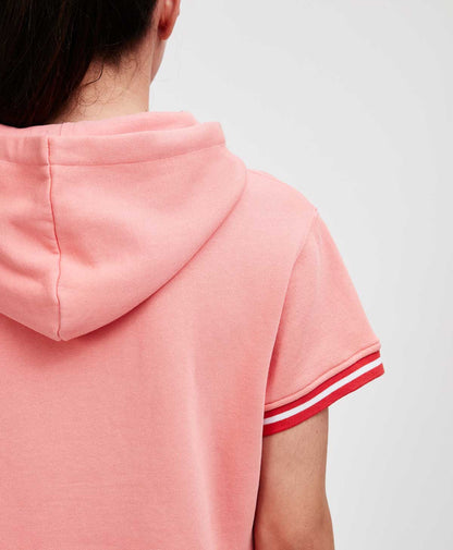 Ladies Shortsleeve Hoodie Dress