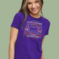 Ladies Multi Color Shortsleeve Tee