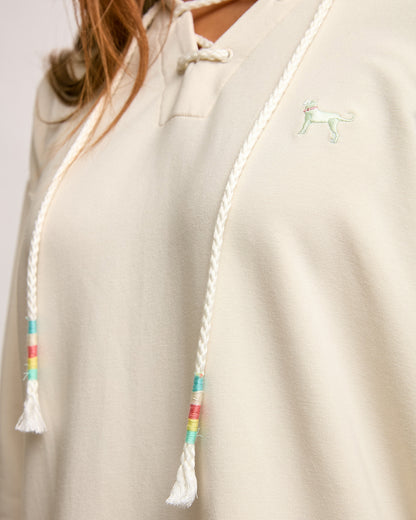 Ladies Tarpaulin Tie Sweatshirt