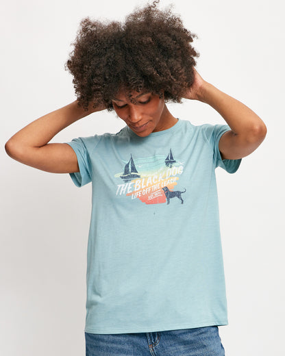 Ladies Sunset Sail Washburn Shortsleeve Tee