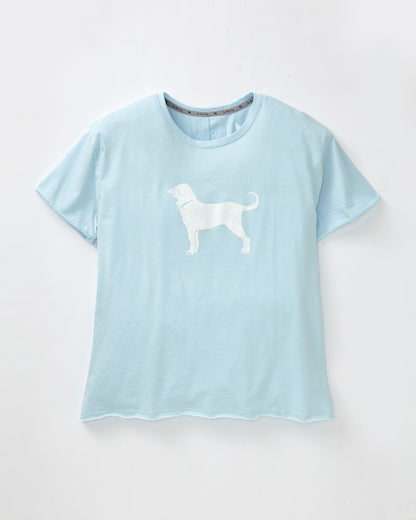 Ladies Raw Edge Shortsleeve Tee