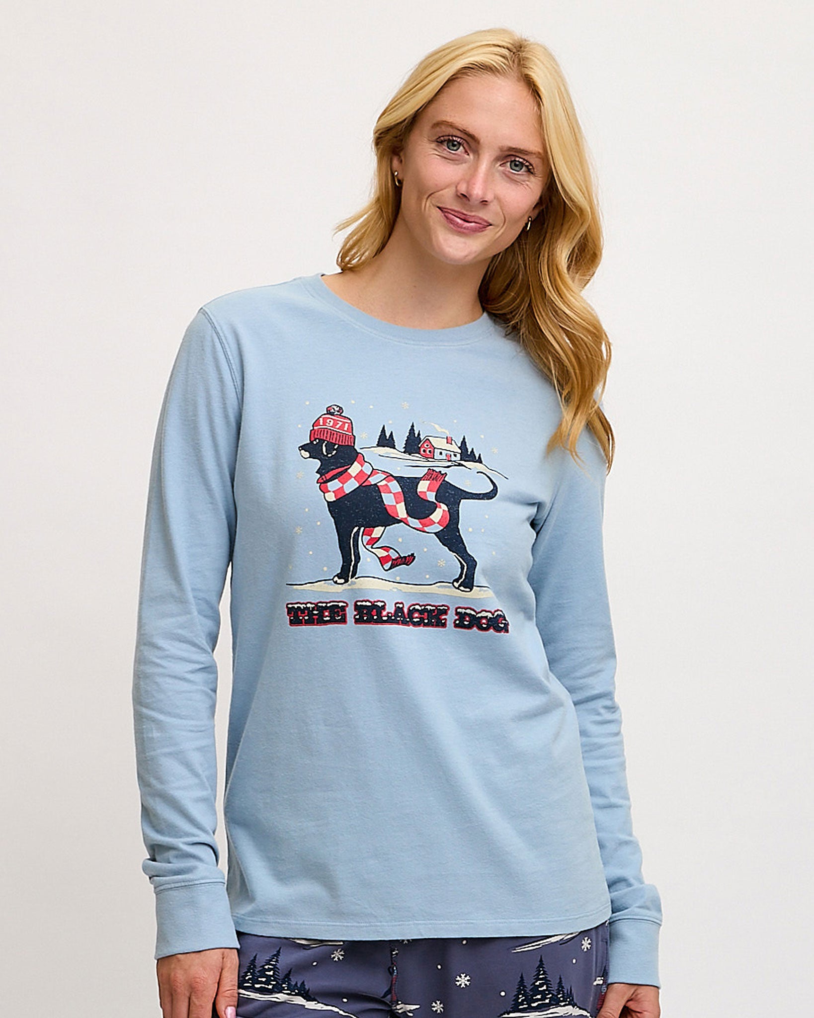 Ladies Baby It's Cold Outside Longsleeve Tee