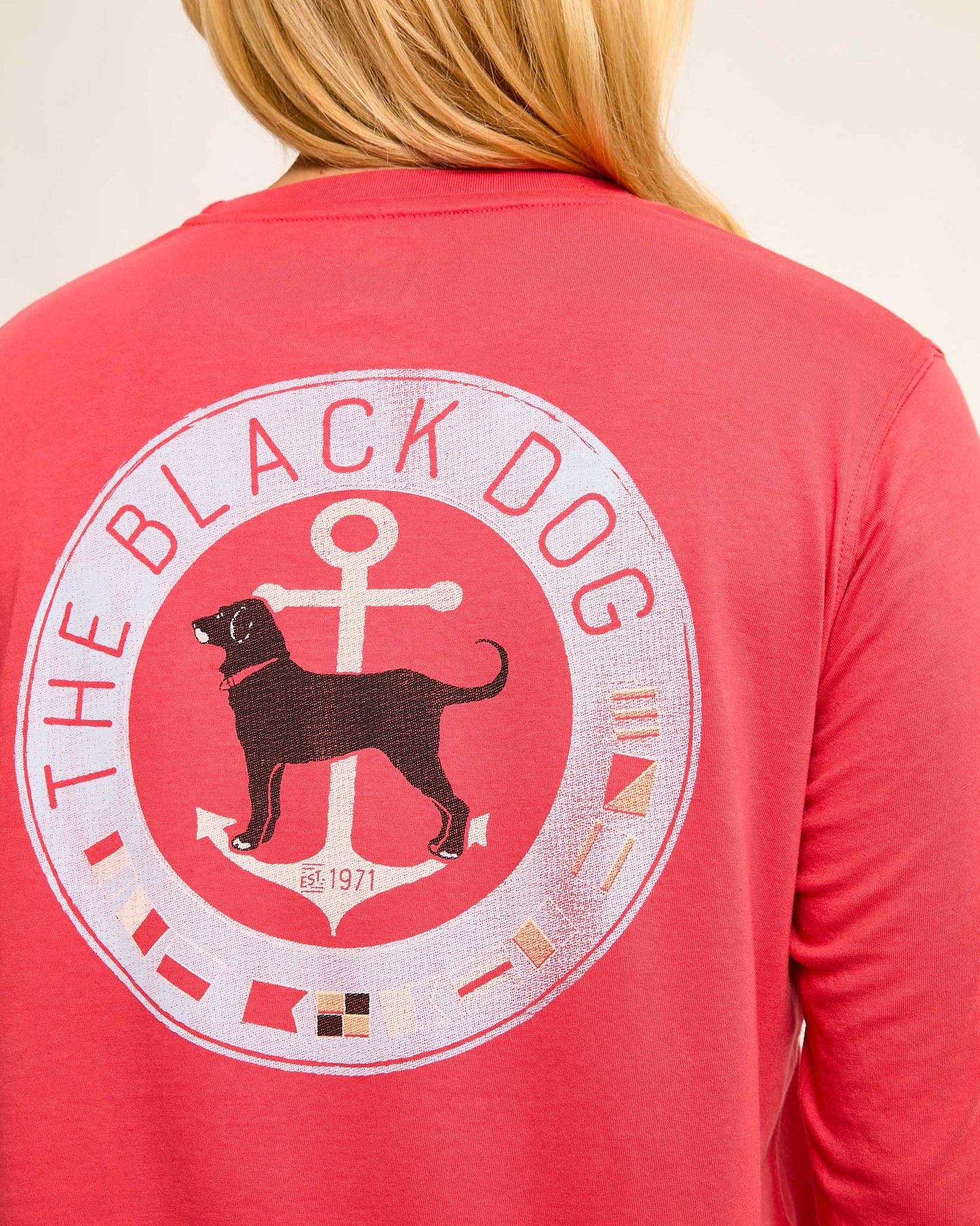 Ladies Nautical Wheel Longsleeve