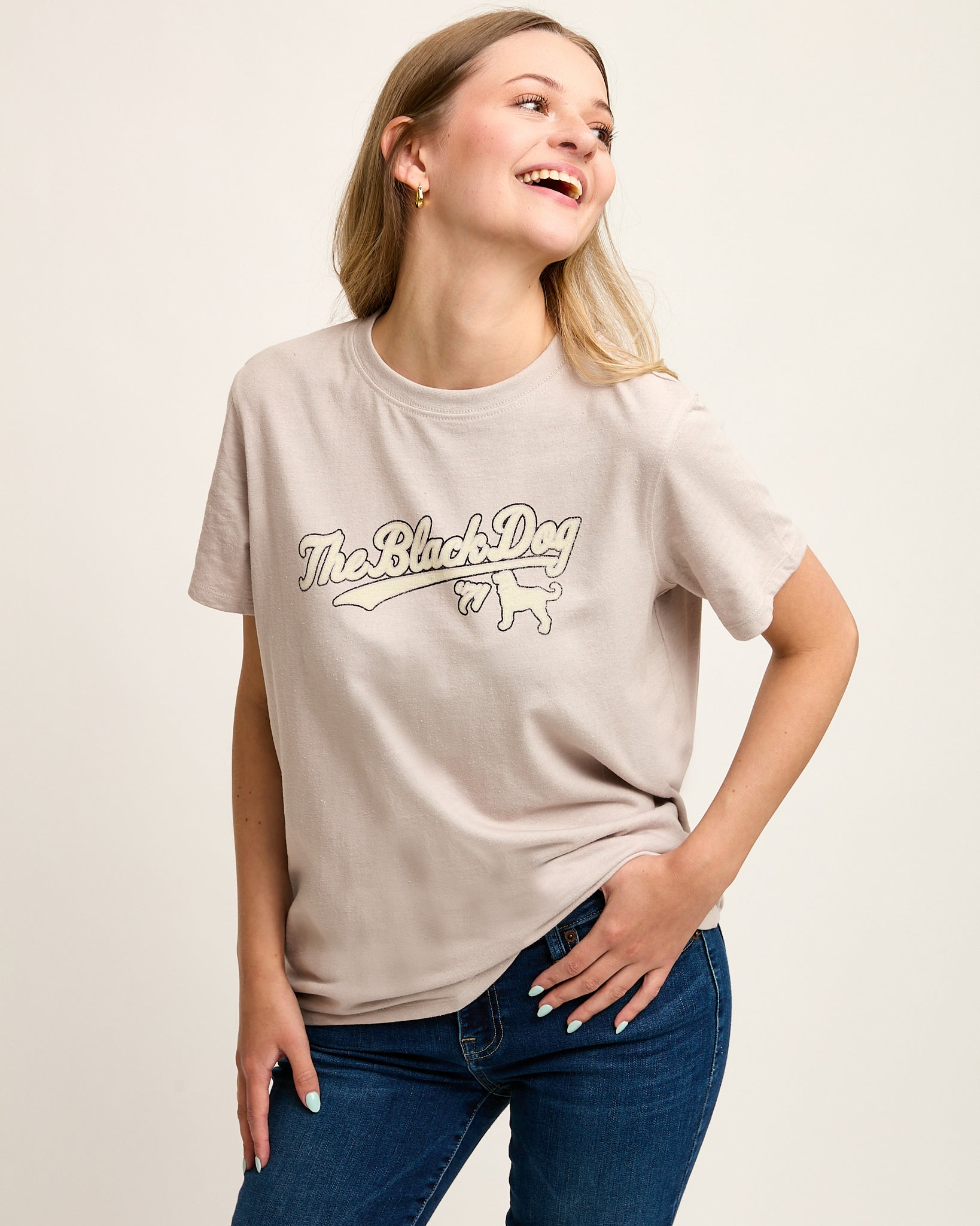 Black Dog University Triblend Tee