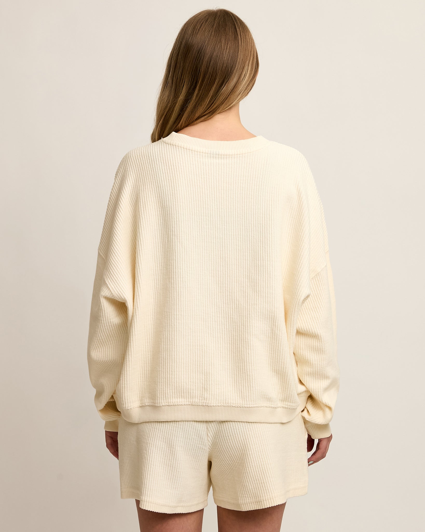 Golden Hour Corduroy Crewneck