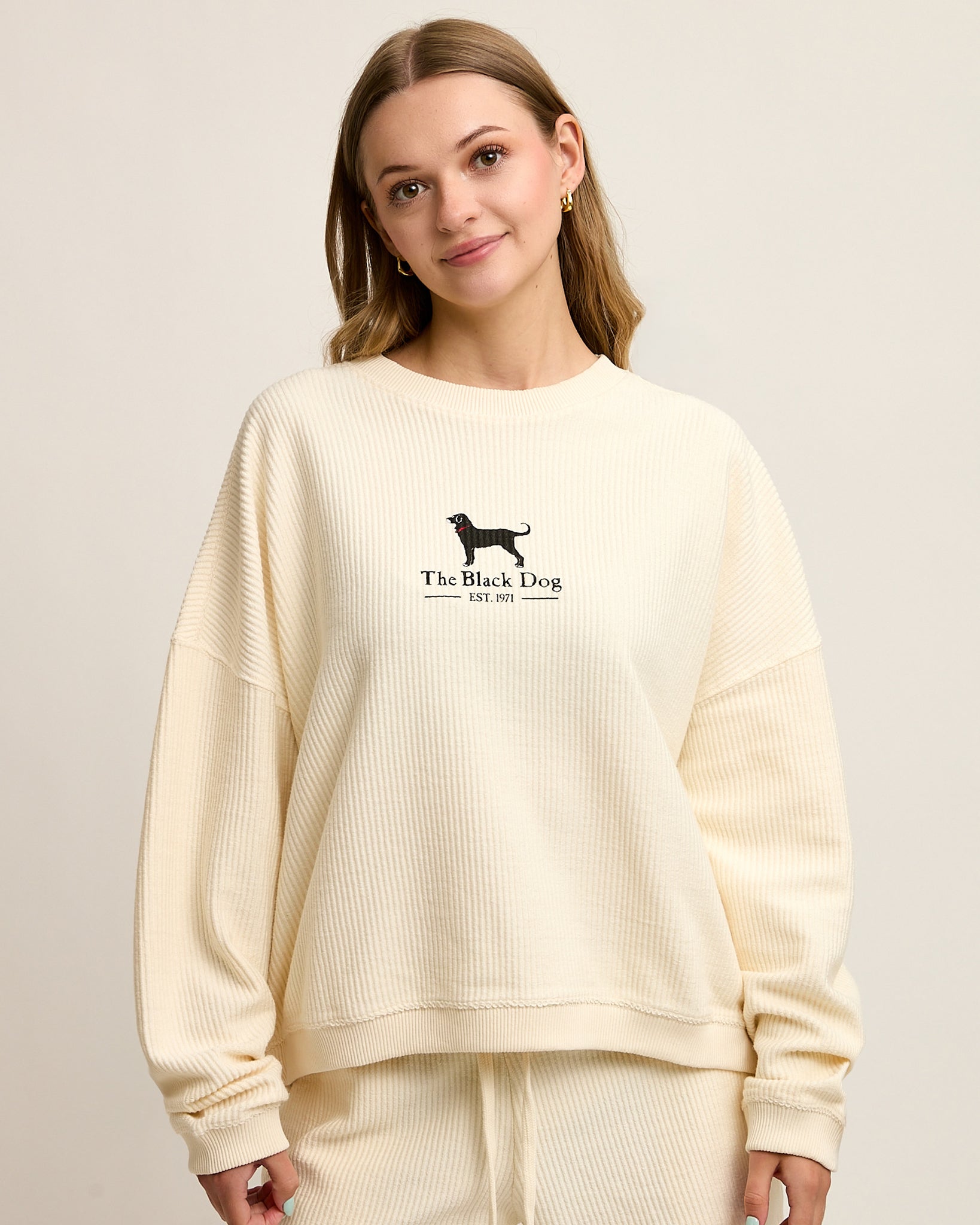 Golden Hour Corduroy Crewneck