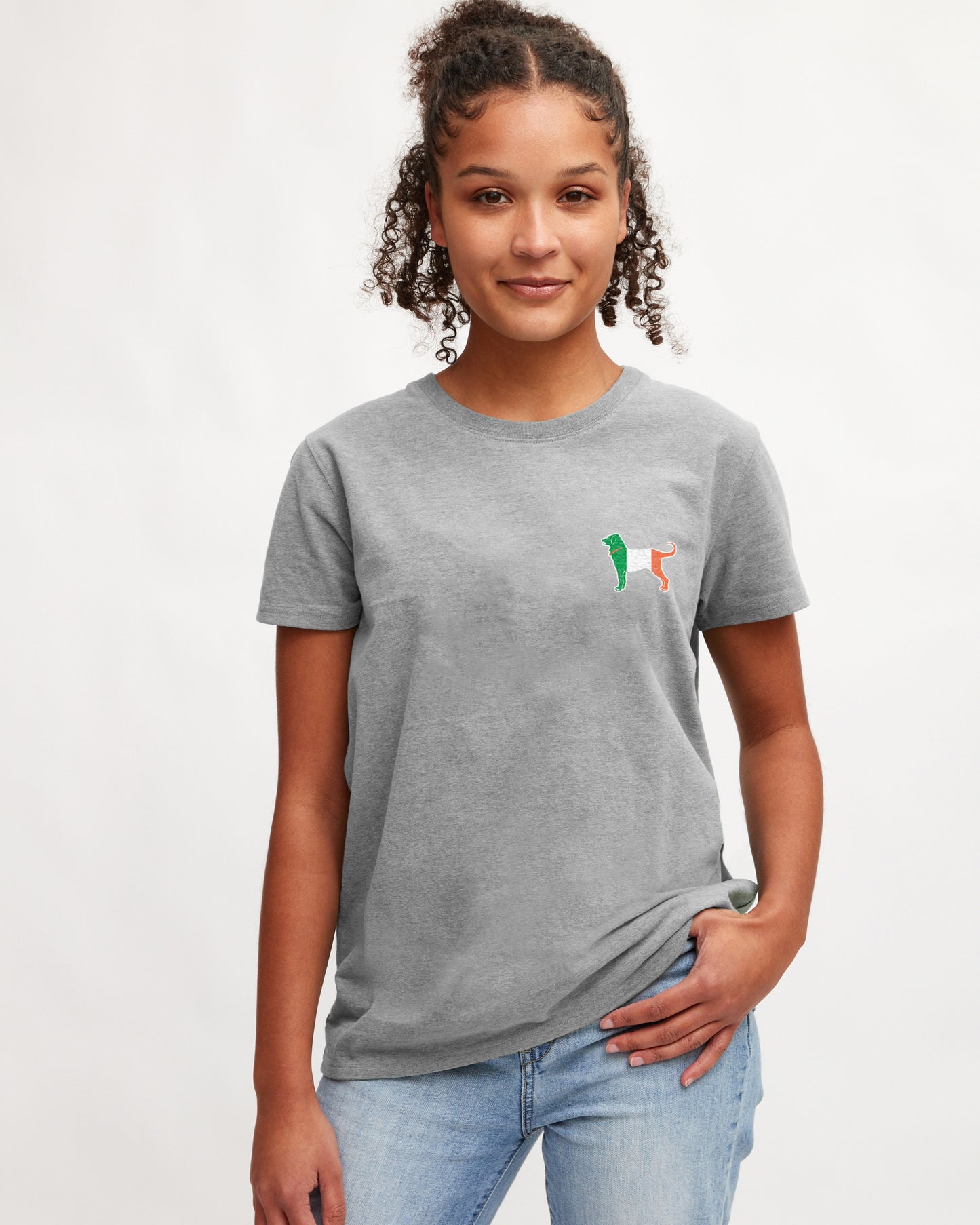 Ladies Shamrock Flag Shortsleeve Tee