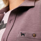 Unisex Jamestown Longsleeve Black Dog Knit Shirt