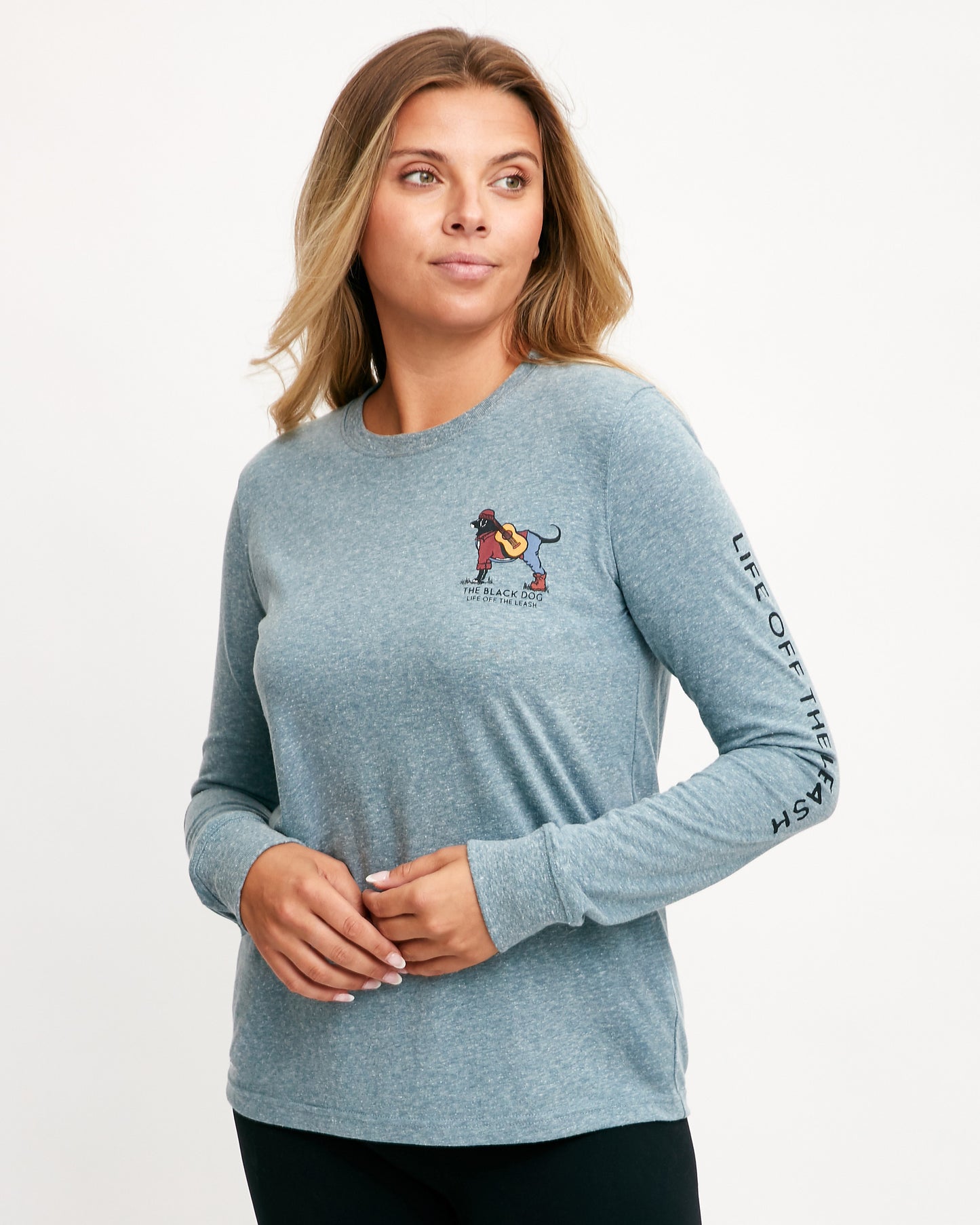 Ladies Longsleeve Night Song Triblend Tee