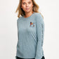 Ladies Longsleeve Night Song Triblend Tee