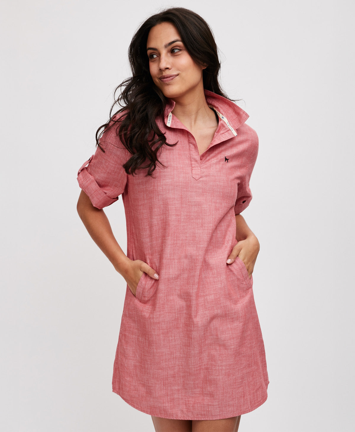 Ladies Sandy Chambray Dress