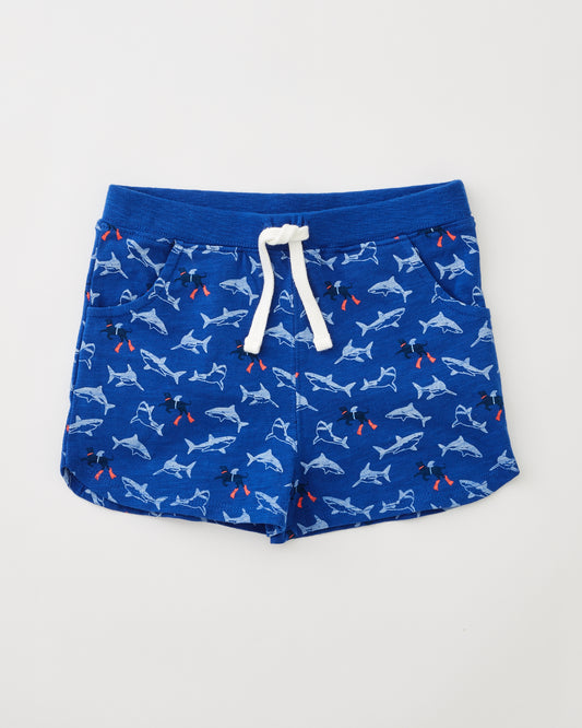 Lil Kids Shark Knit Shorts
