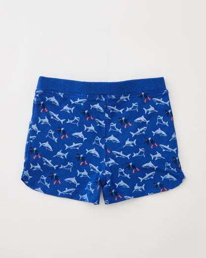 Lil Kids Shark Knit Shorts