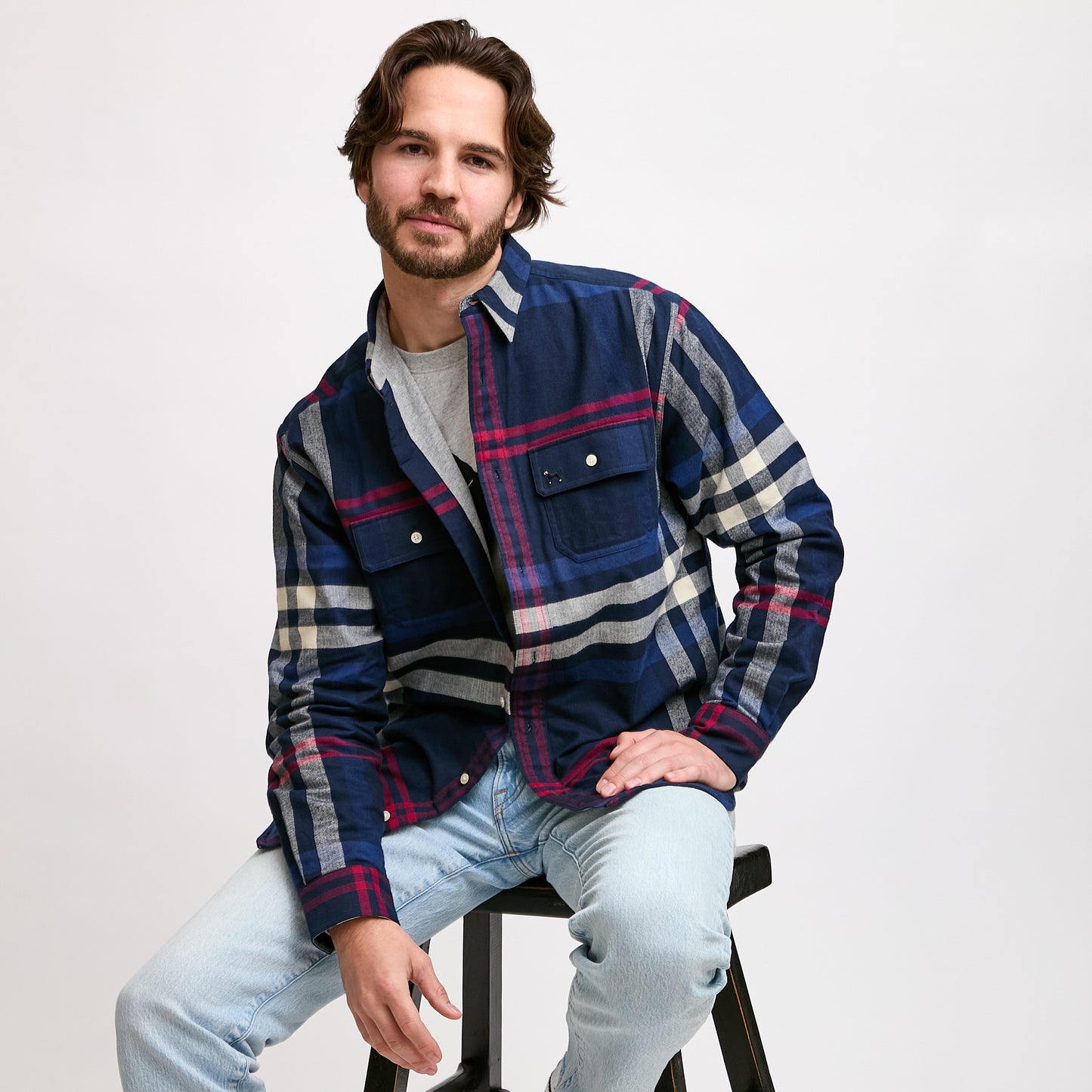 Mens Cabin Jersey Lined Flannel