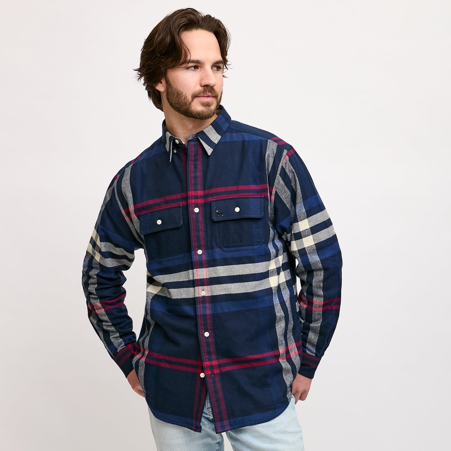 Mens Cabin Jersey Lined Flannel