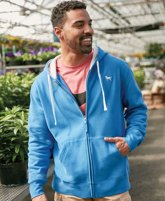 Mens Finnigans Full Zip Hoodie Sweatshirt
