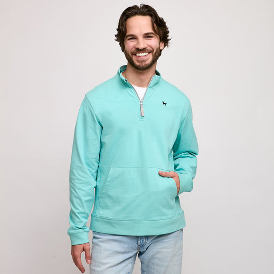 Mens Quarter Zip Cadet