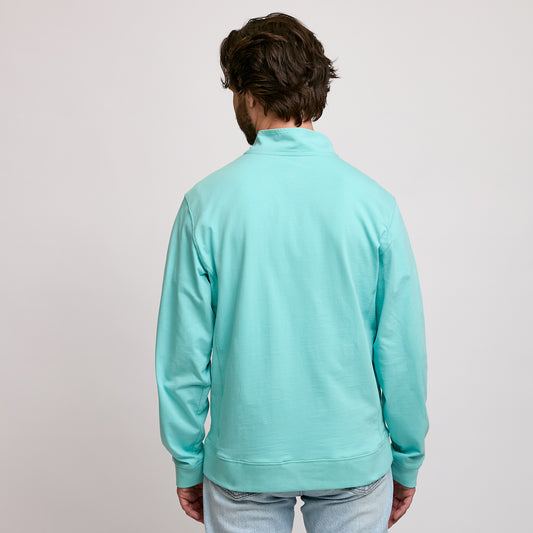 Mens Quarter Zip Cadet