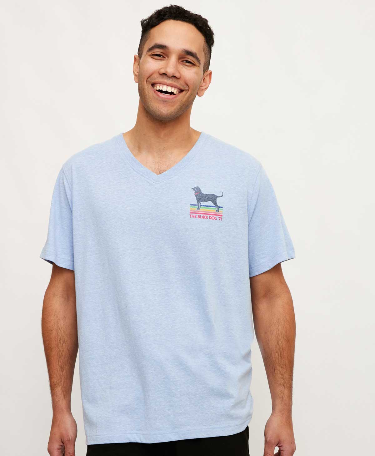 Mens Long May We Wave Shortsleeve Tee