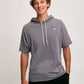 Mens Shortsleeve Hoodie Burgee Cadet