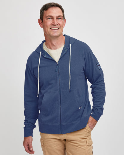 Mens Full Zip Burgee Cadet