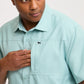 Mens Chambray Print Shortsleeve Shirt