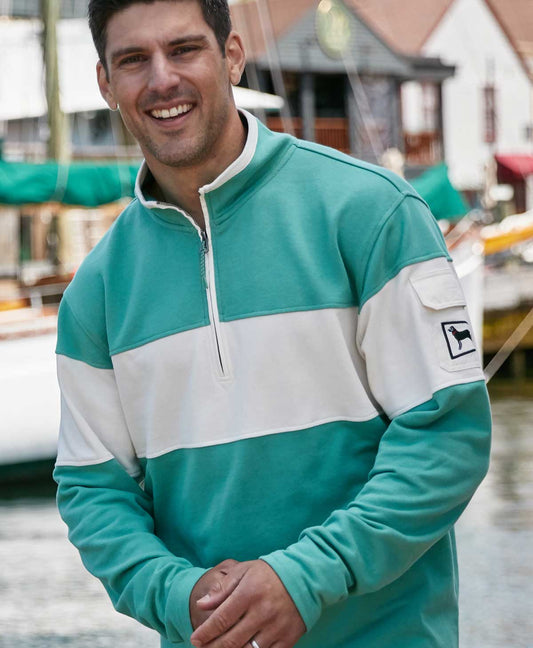 Mens Schooner Quarter Zip