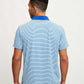 Mens Fairway Stripe Shortsleeve Polo